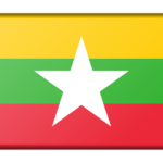 ミャンマー（ビルマ、緬甸）の国旗